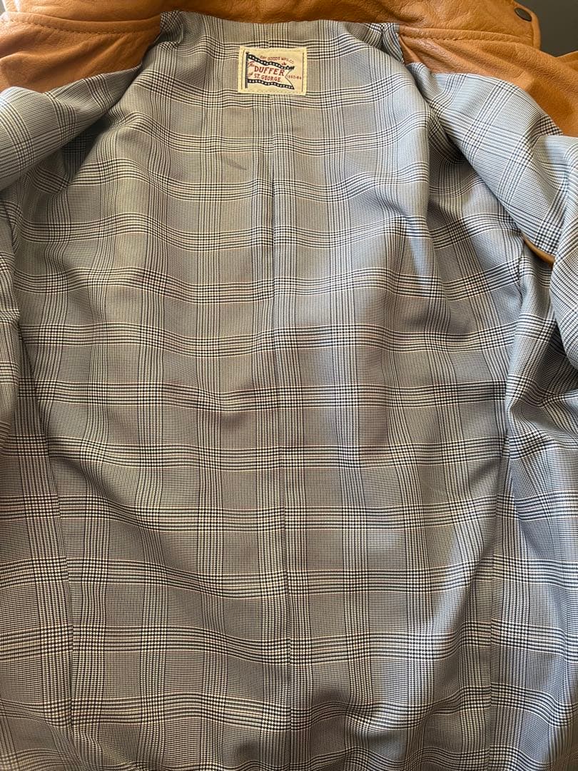 ダッファー ライダースジャケット