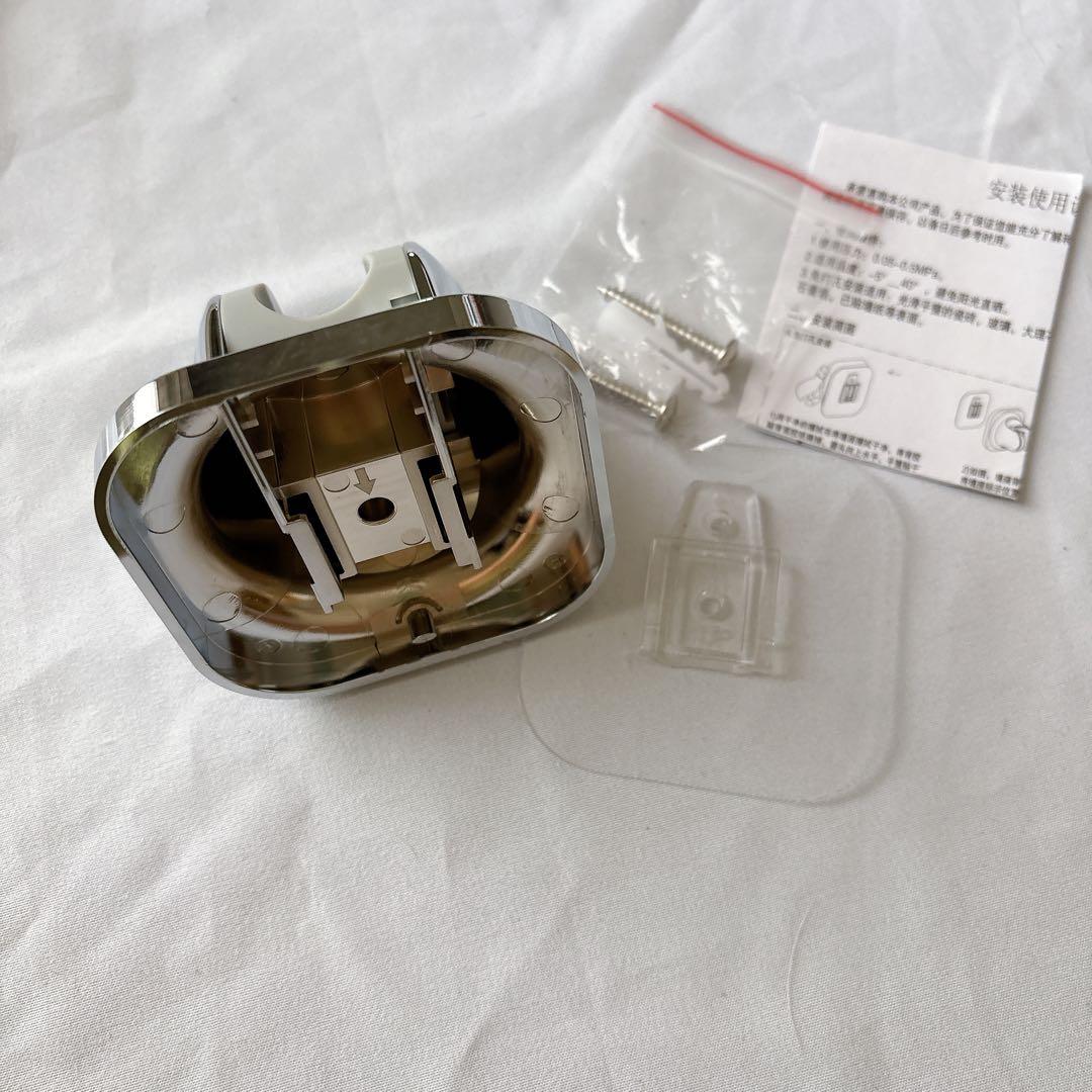 ☆シャワーフック シャワーホルダー 角度調整可能 強力粘着式 穴あけ不要