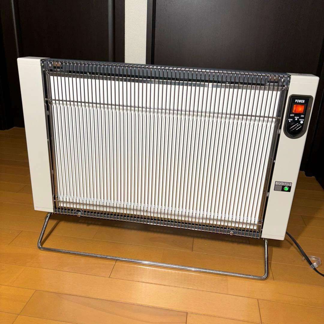 サンラメラ 1200W型 遠赤外線輻射式 ニューセラミックヒーター ホワイト