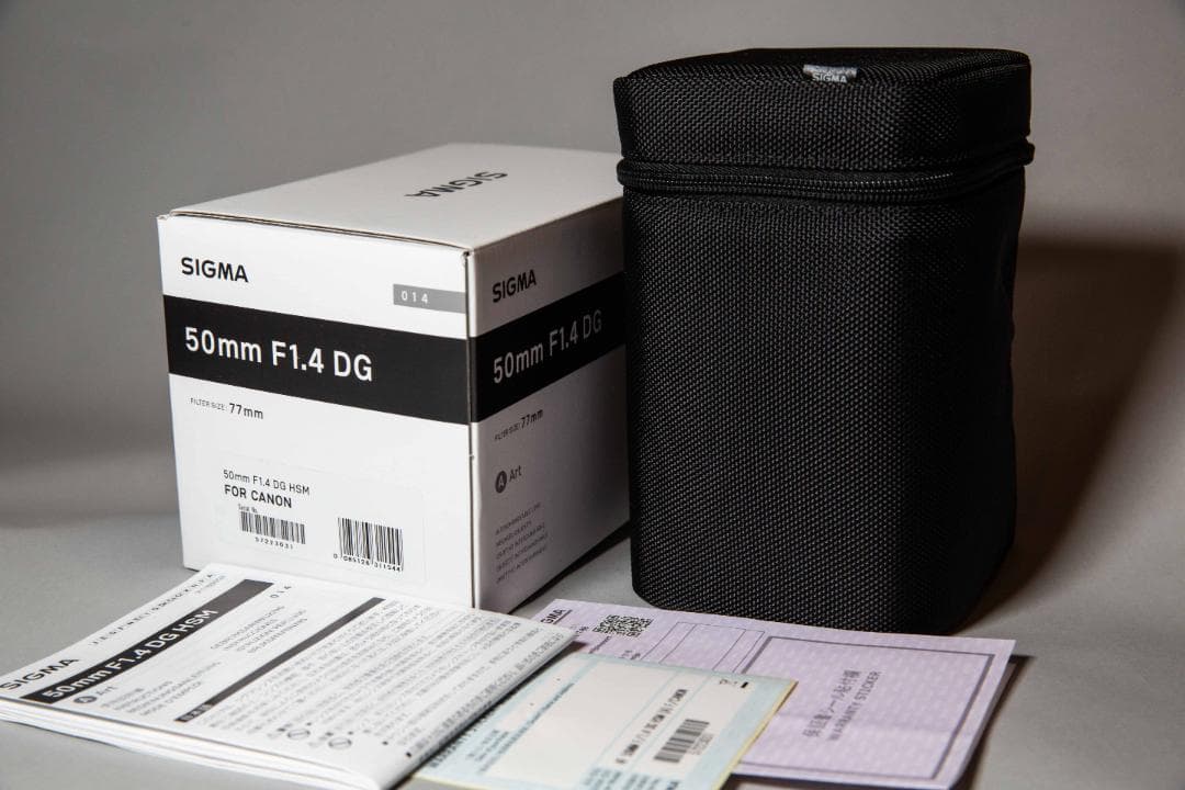 【新品】Sigma 50mm F1.4 DG HSM Art Canon 箱保証