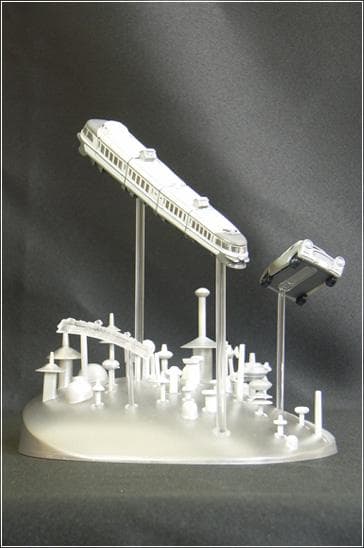 大怪獣シリーズ あけてくれ！ (異次元列車) モノクロ版 エクスプラス