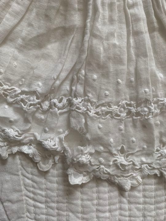 アンティーク　ベビー布団カバー