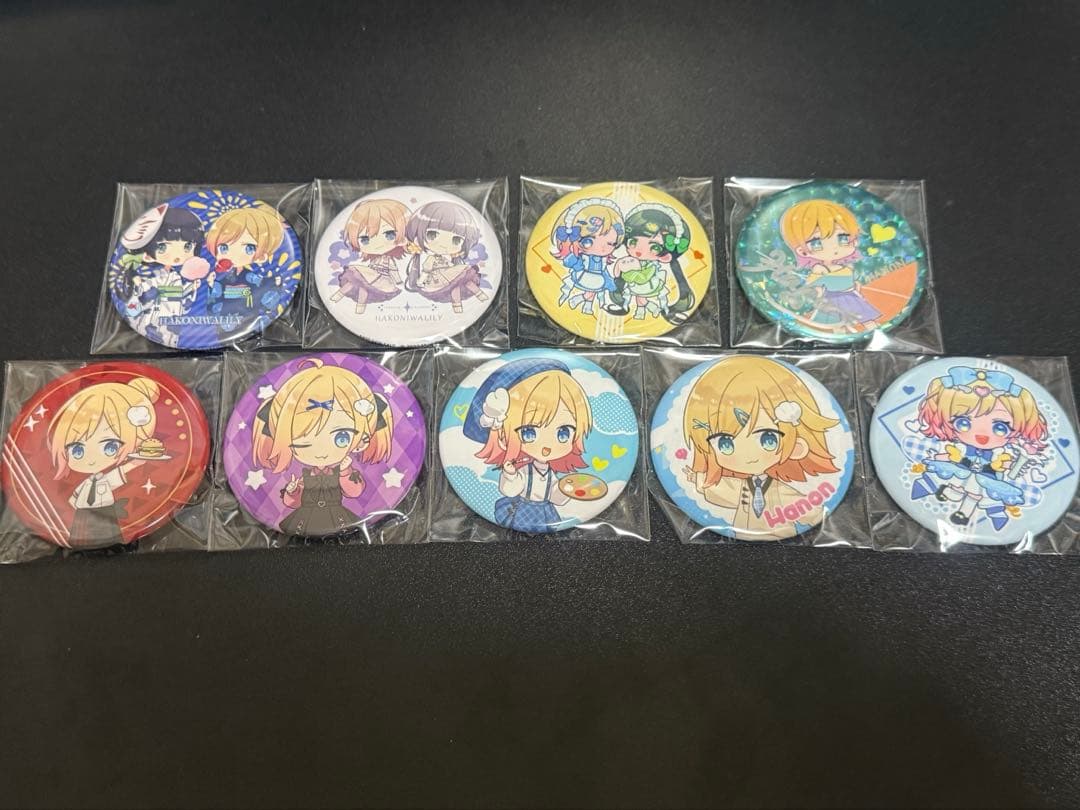 ハコニワリリィhanon 缶バッジ 直筆サイン入り