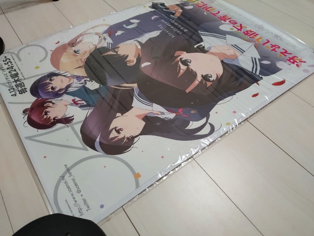 【非売品・未開封】テレビ放送告知ポスター　冴えない彼女の育てかた　公式　新品