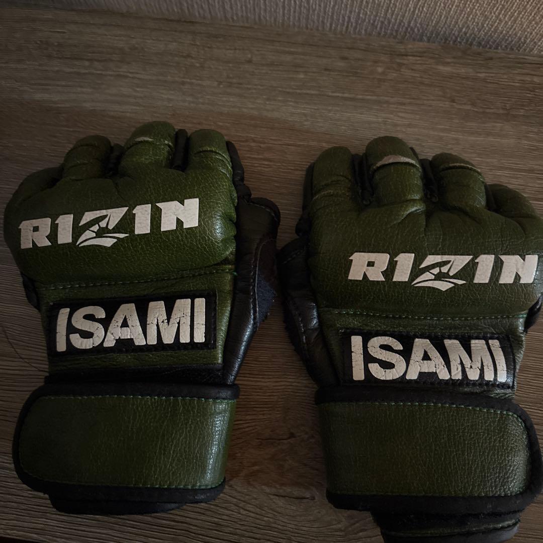 RIZIN ISAMI グリーン グローブ