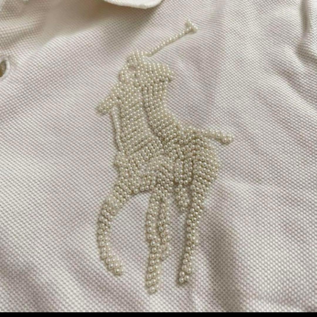 チップ　ポロラルフローレン　ビッグポニーポロシャツ　レディース