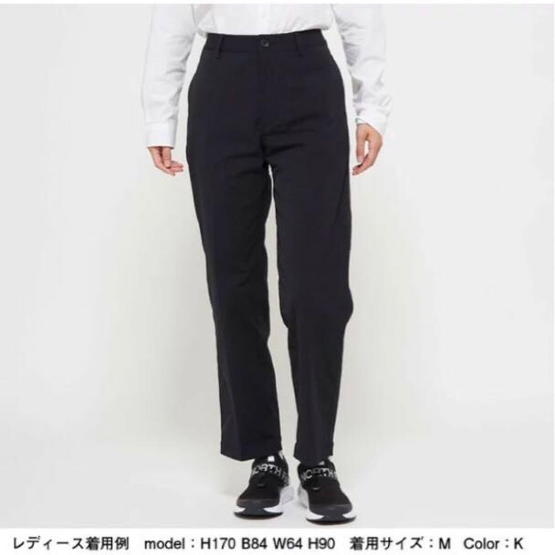 ノースフェイス　ブラック チノパン Lサイズ　アウトドア