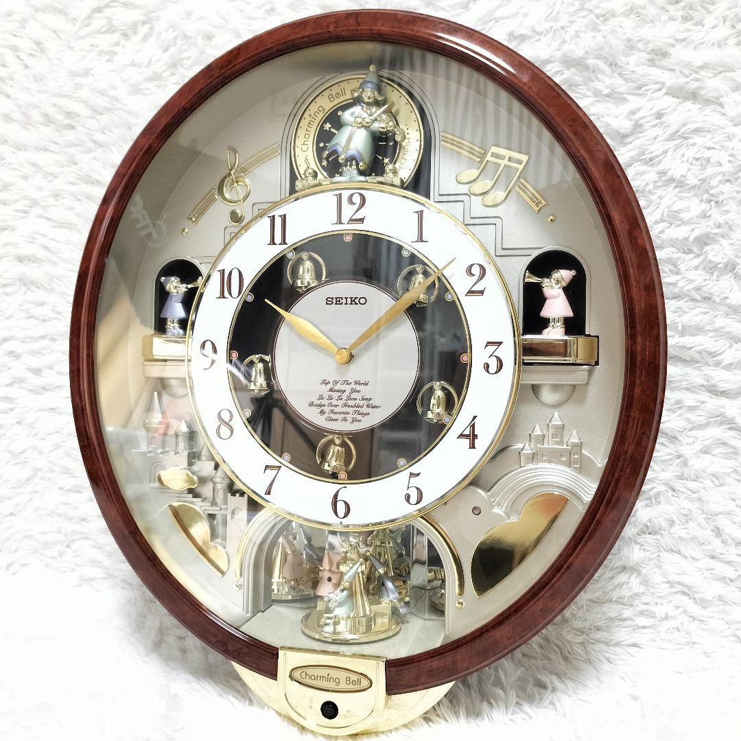 【美品✨】 セイコー チャーミングベル 掛け時計 からくり時計