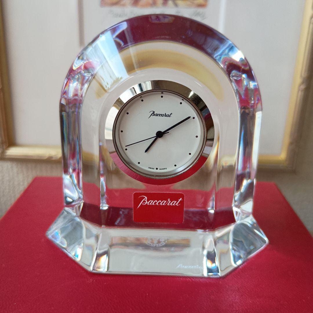 9/1のみラストPrice　新品未使用　Baccarat　VEGA 置き時計