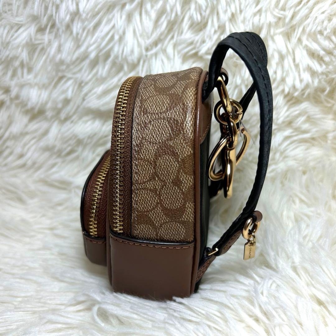 最終価格！希少COACH モノグラム ミニケース　キーリング　チャーム