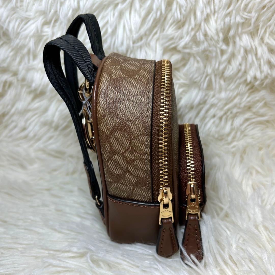 最終価格！希少COACH モノグラム ミニケース　キーリング　チャーム