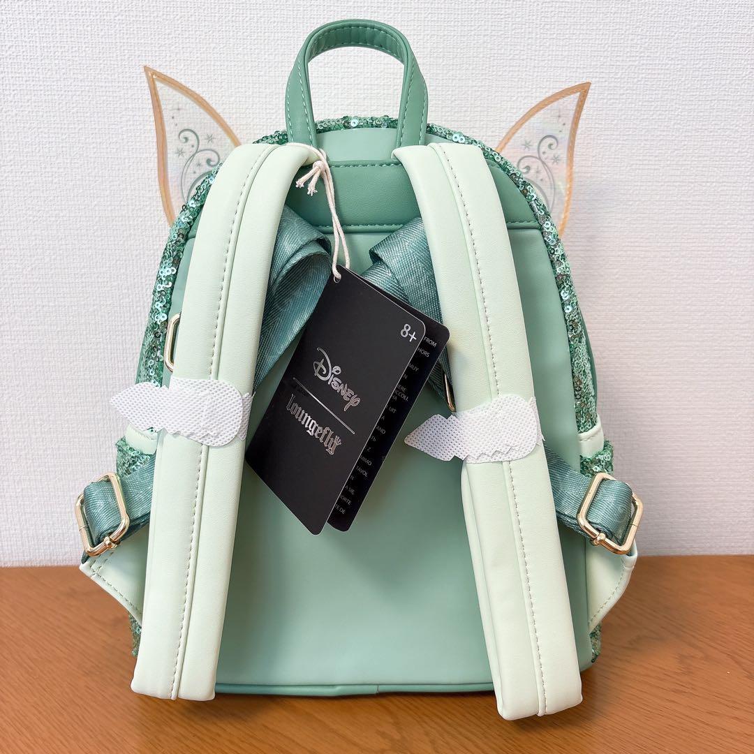 ラウンジフライ ディズニー　ティンカーベル　スパンコール　リュック