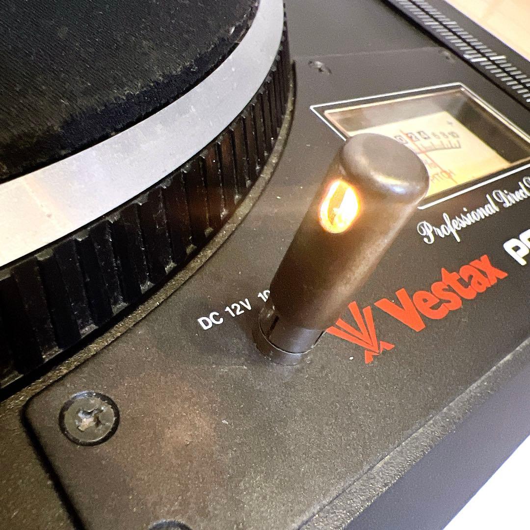 【美品】Vestax PDT-5000 レコードプレーヤー　ターンテーブル
