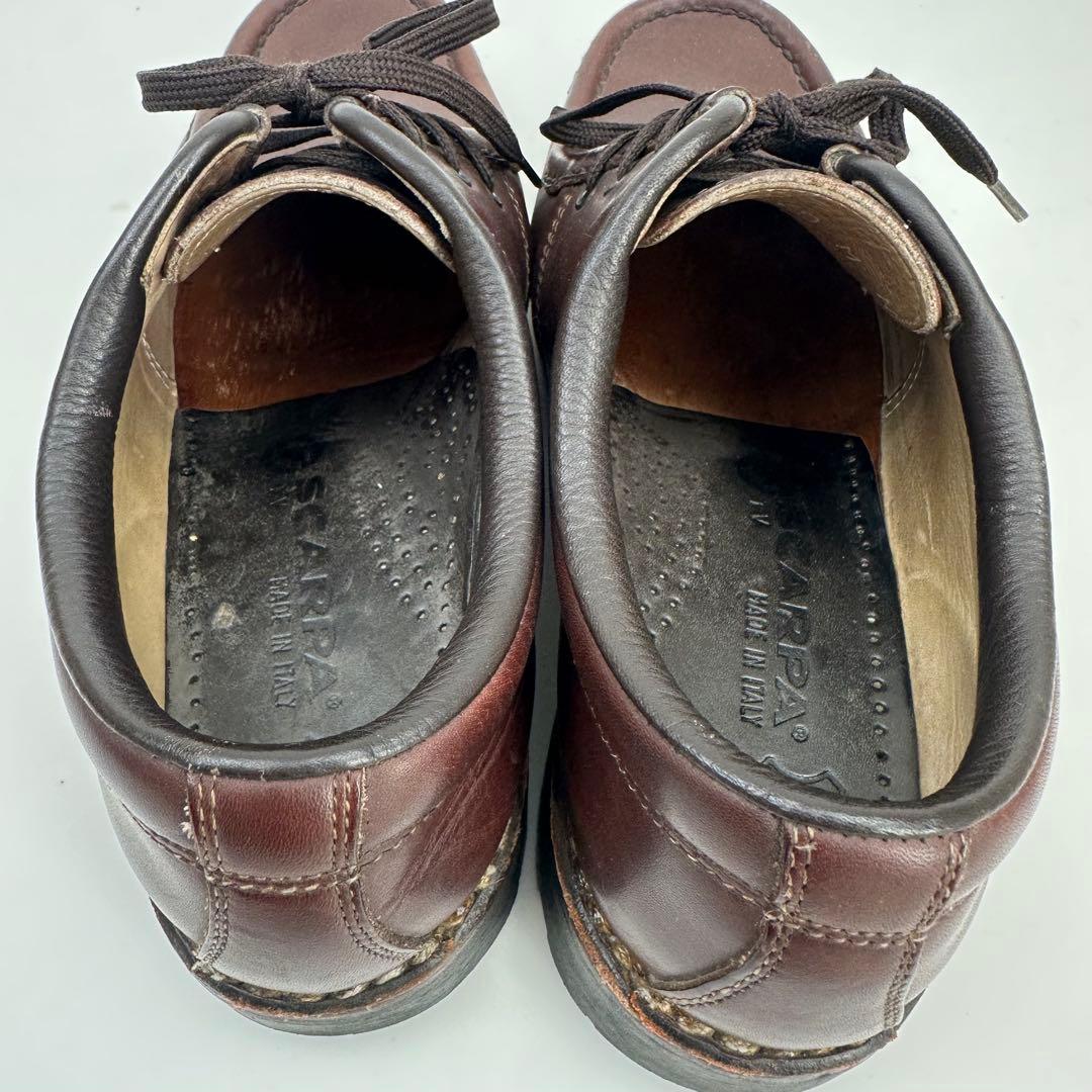 SCRPA チロリアンブーツ レザー イタリア製 25.0㎝〜25.5㎝