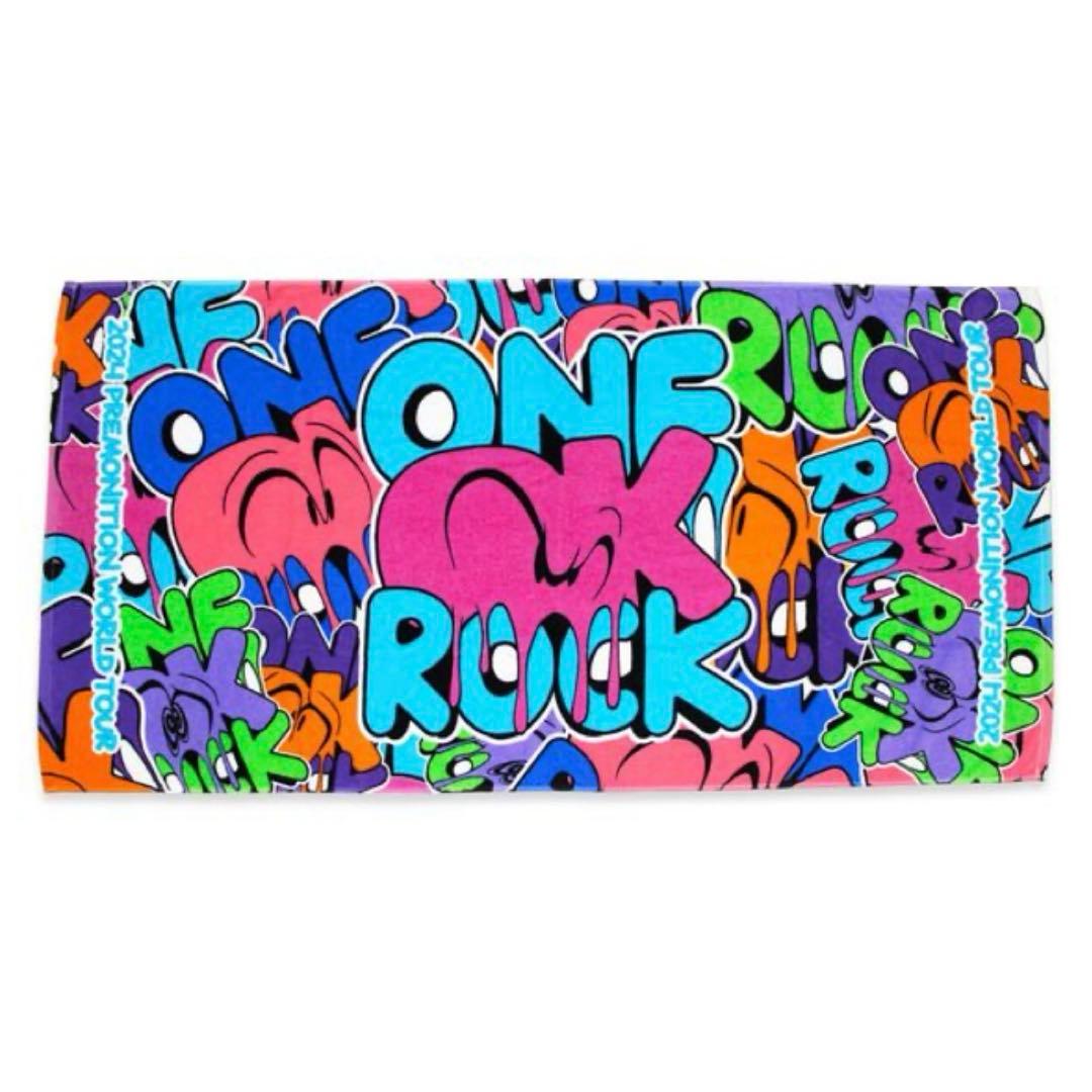 oneokrock ワンオク　ツアー　バスタオル　2024