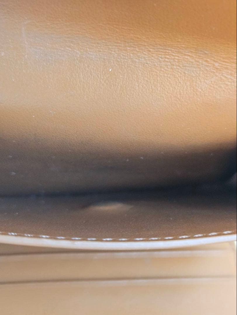 【極美品】CELINE三つ折り スモールフラップウォレットトリオンフゴールド金具