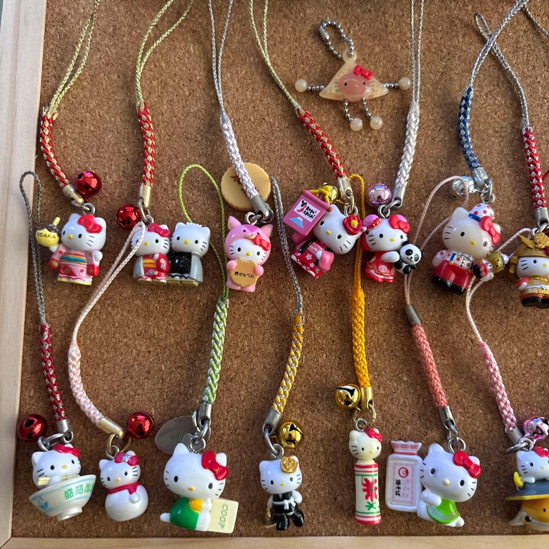 ご当地キティ キーホルダー 企業コラボ含む 33個 まとめ売り