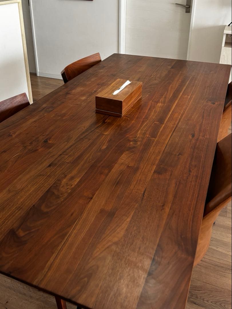 ウォールナット 180cm ダイニングテーブル