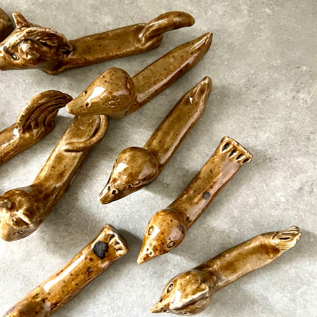 【ブロカント】カトラリーレスト　フランス　9個セット