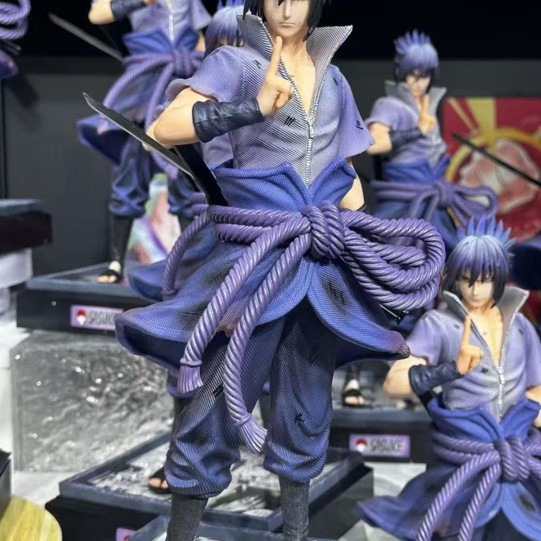 美品NARUTO ナルト 疾風伝 うちはサスケ ガレージキット フィギュア