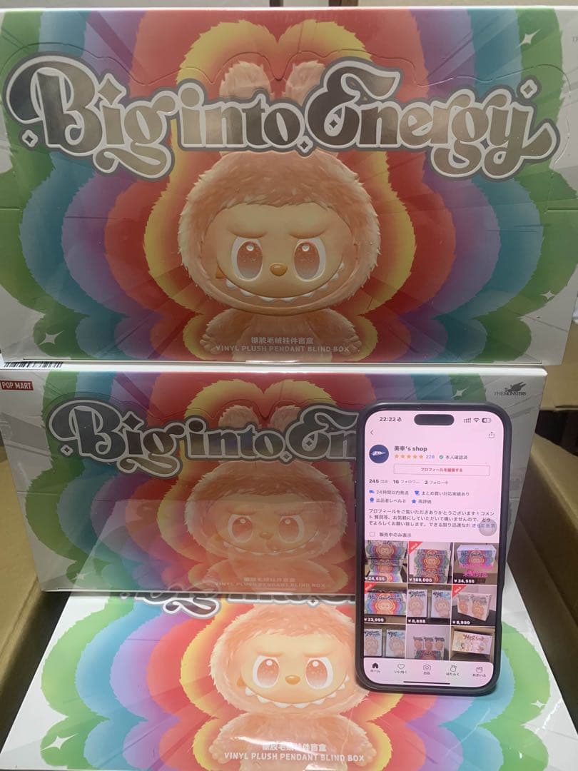 Labubu Big into Energy アソートボックス 1BOX セット
