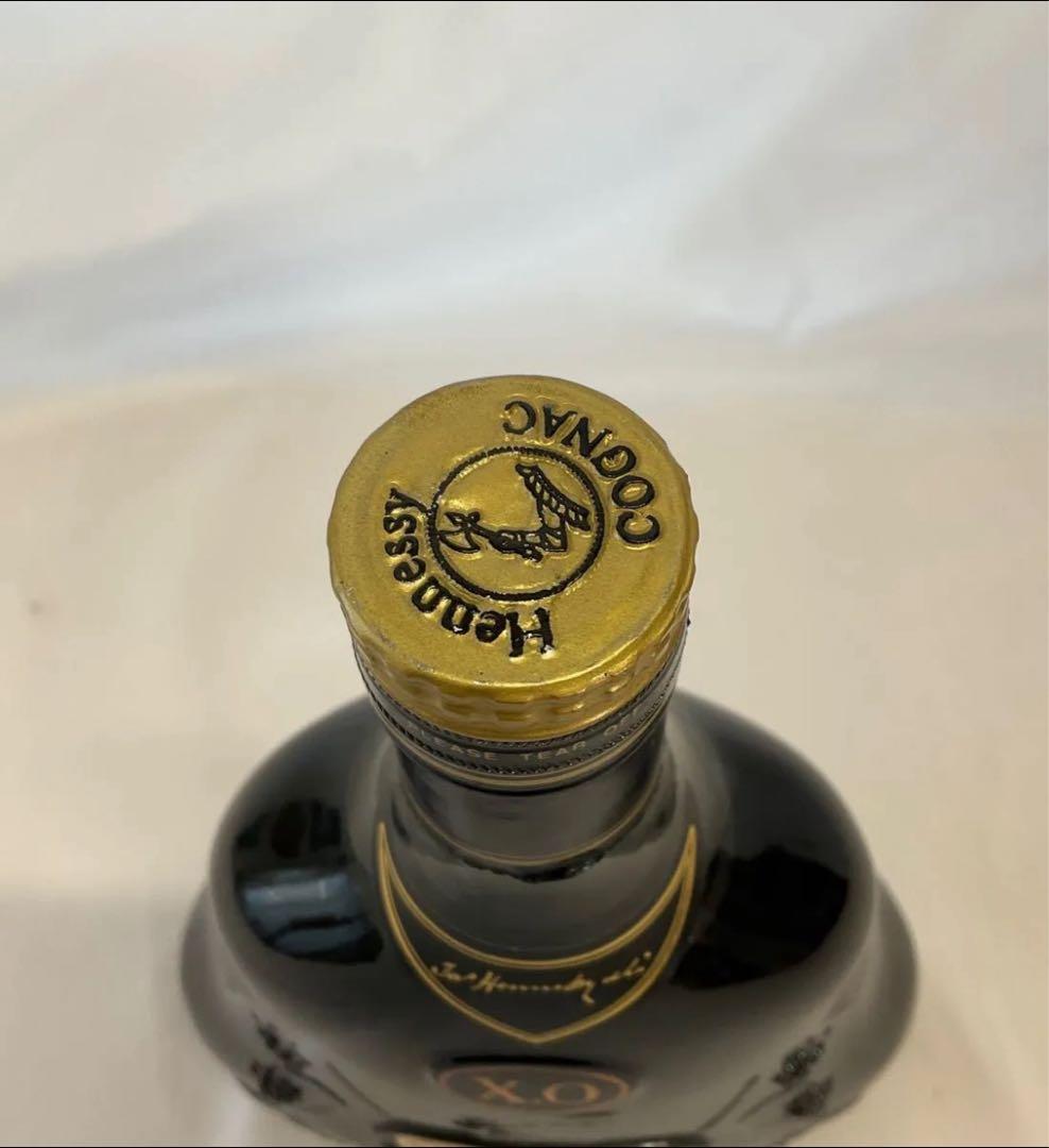 ヘネシー XO 金キャップ グリーンボトル JAS ブランデー 未開封