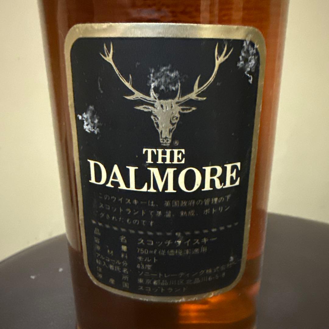 THE DALMORE 12年 シングルモルトウイスキー 750ml 自宅保管