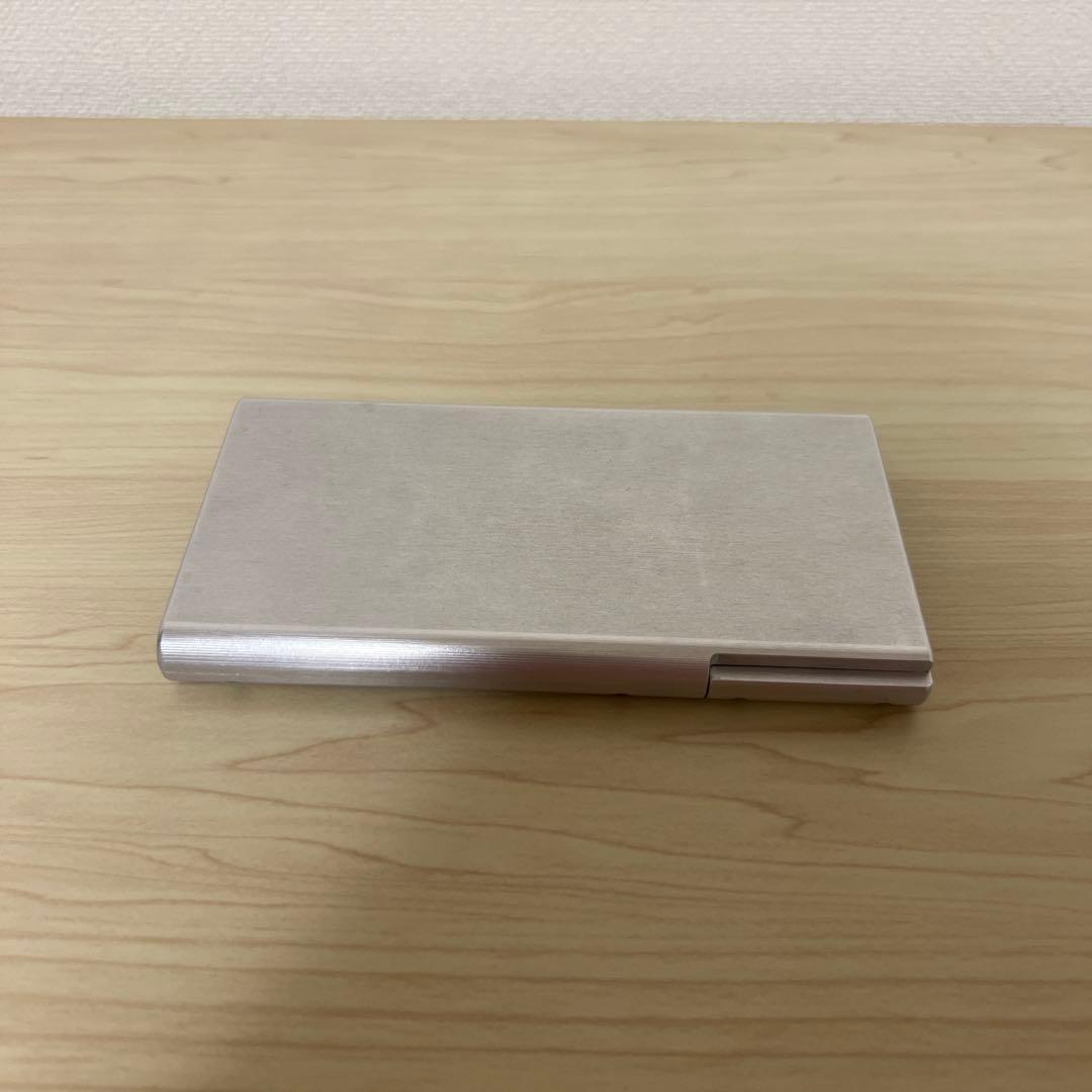 ジュラルミン製　メタルロングウォレット