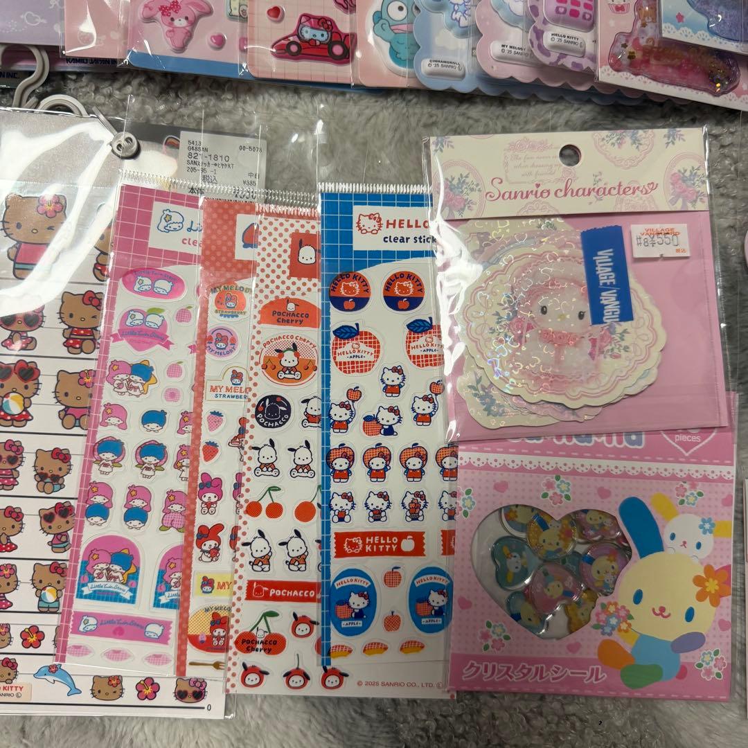 【7日間限定】サンリオ シール 58点まとめ売り レアもの多数！期間限定出品