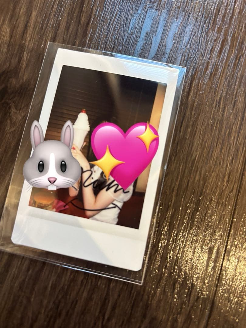 NiziU ミイヒ　直筆サイン入り　チェキ