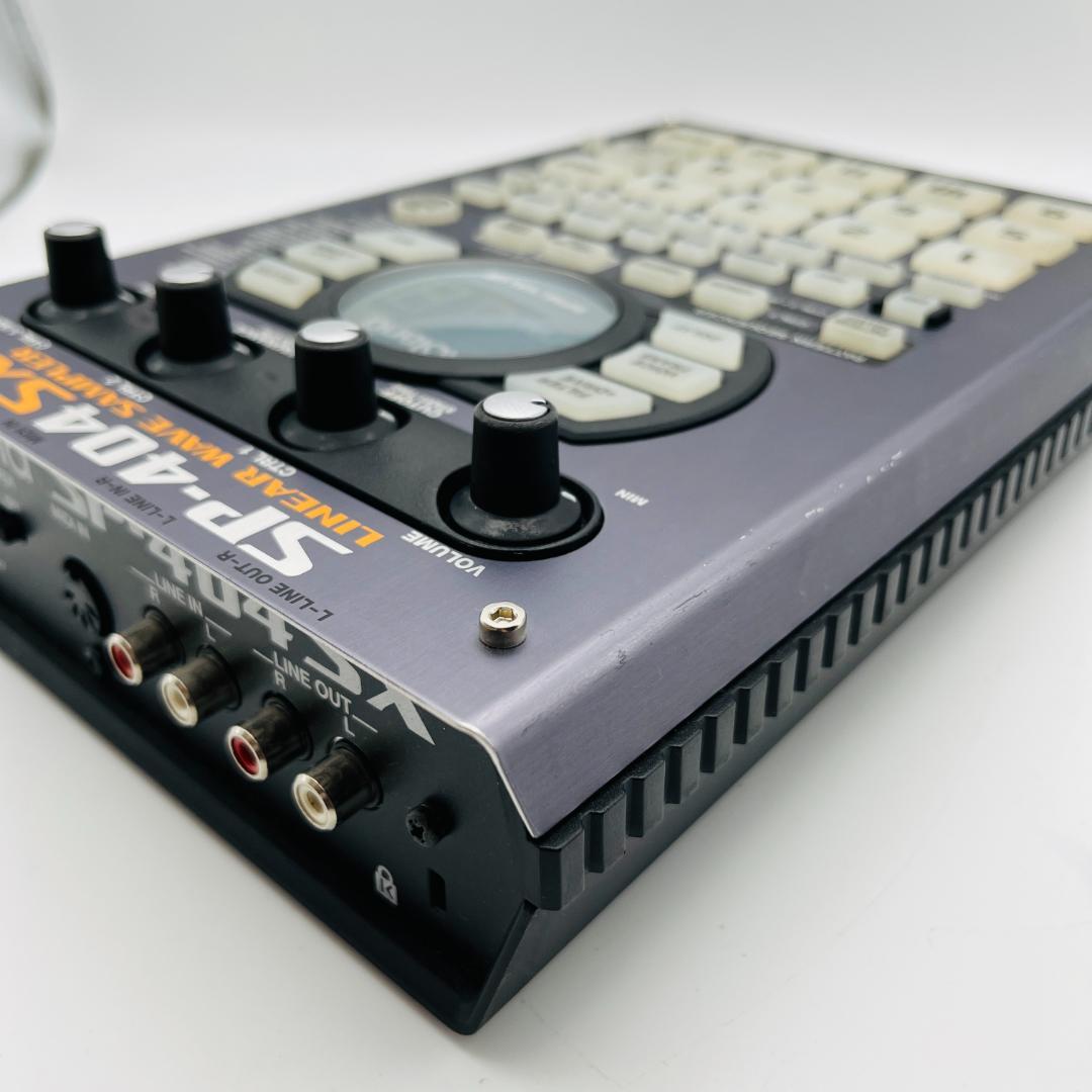 Roland SP-404SX SDカード 専用ケース 電源アダプター付属