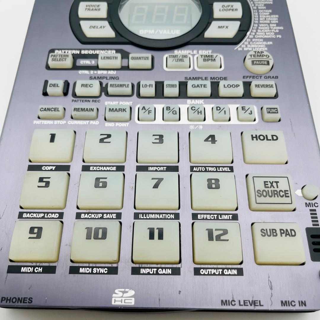 Roland SP-404SX SDカード 専用ケース 電源アダプター付属