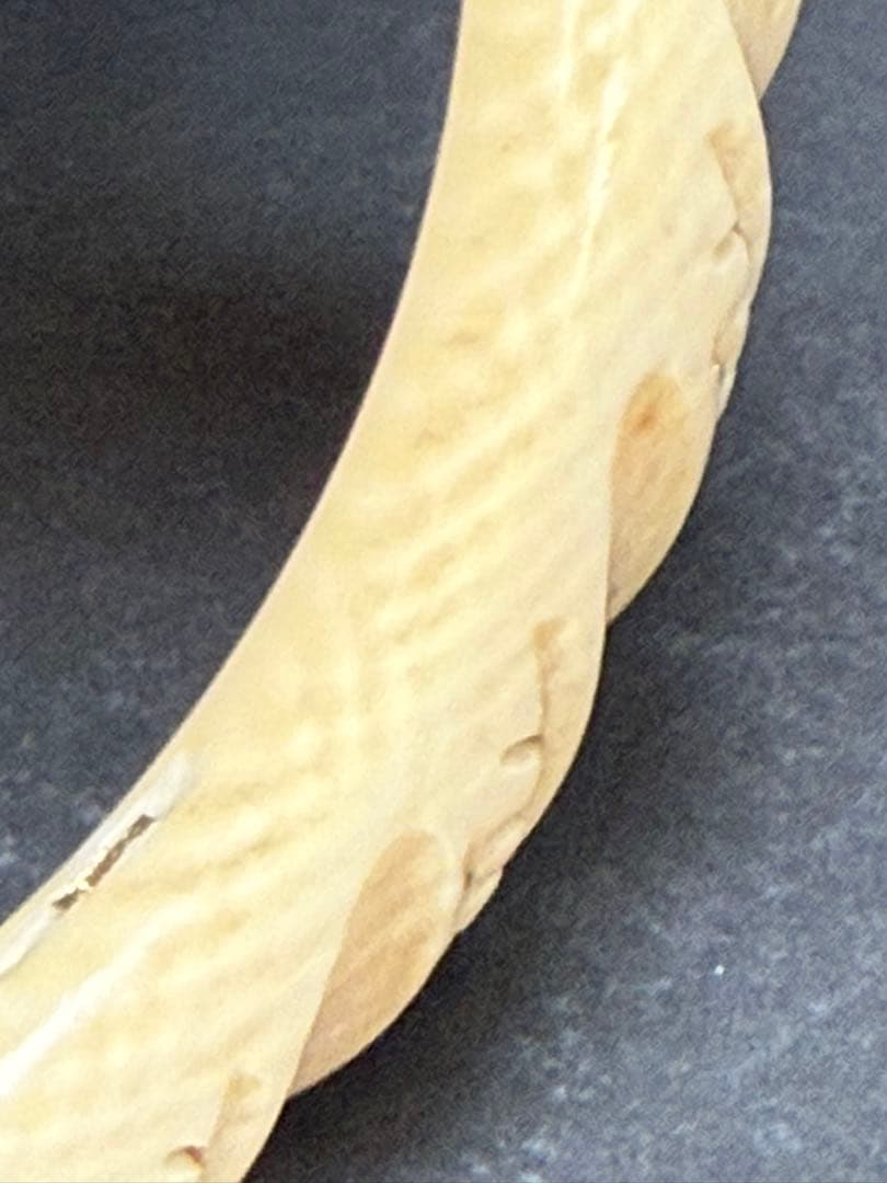 極上　バングル　刻印585? 天然素材 骨董　美術品　アンティーク