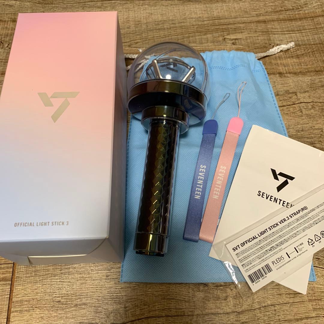 seventeen official right stick ver.3 2本