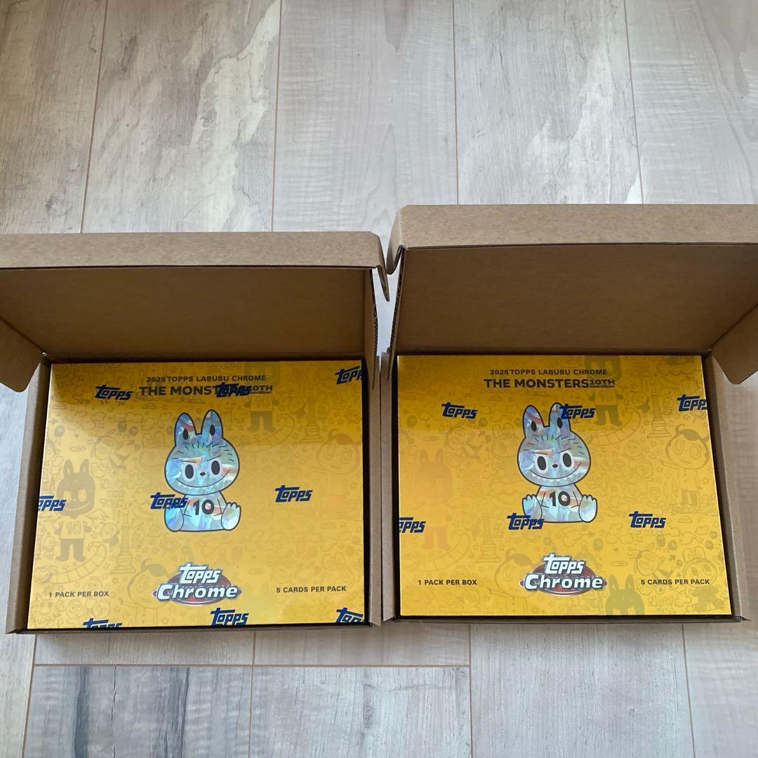 2025 Topps Chrome Labubu × 2 10周年記念ボックス