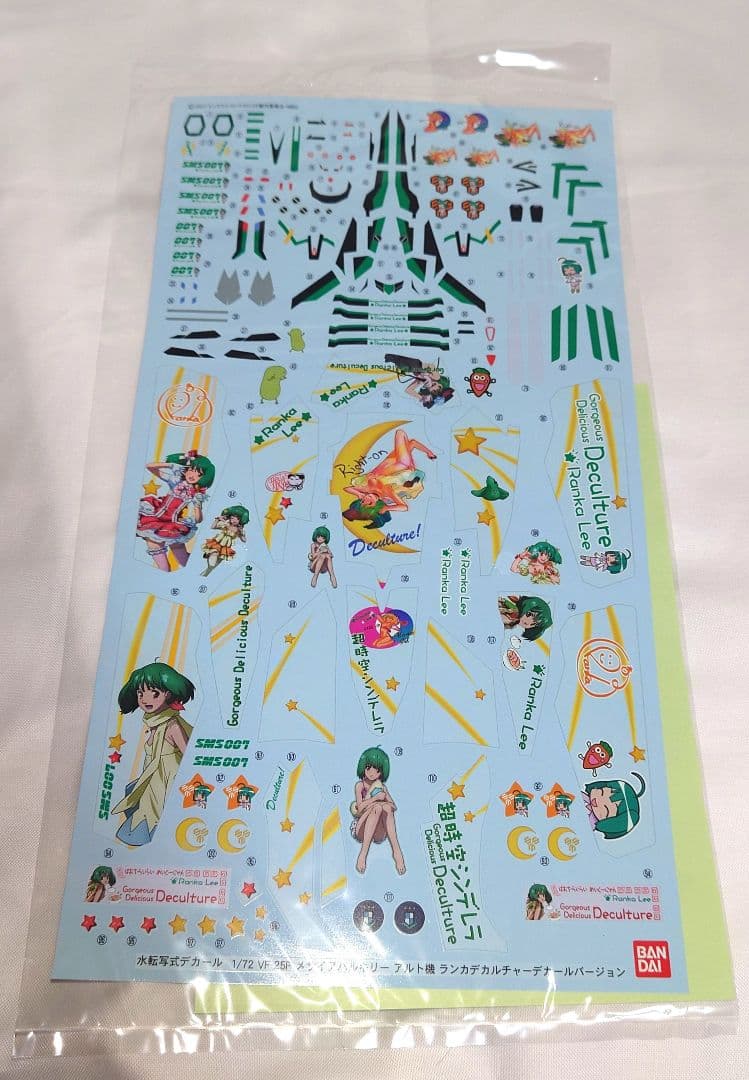 ★VF-25F 1/72 メサイアバルキリー アルト機 ランカデカール