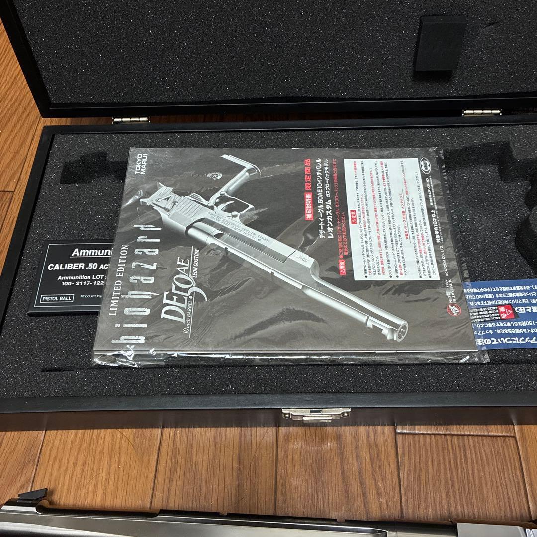 東京マルイデザートイーグル50AE10インチバレル レオンカスタムバイオハザード