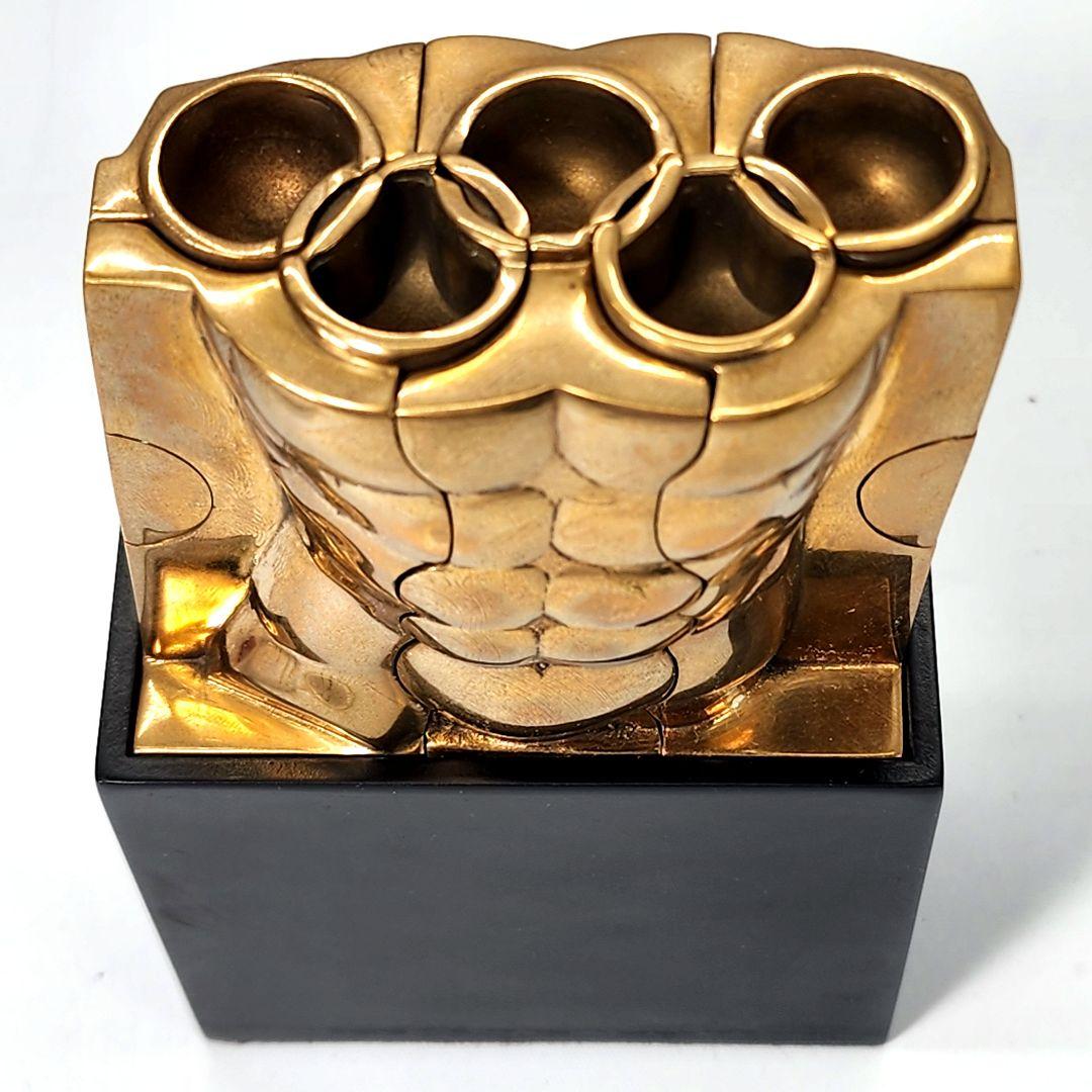 ベロカル オブジェ「より速く、高く、強く」 オリンピック ブロンズ製 限定品