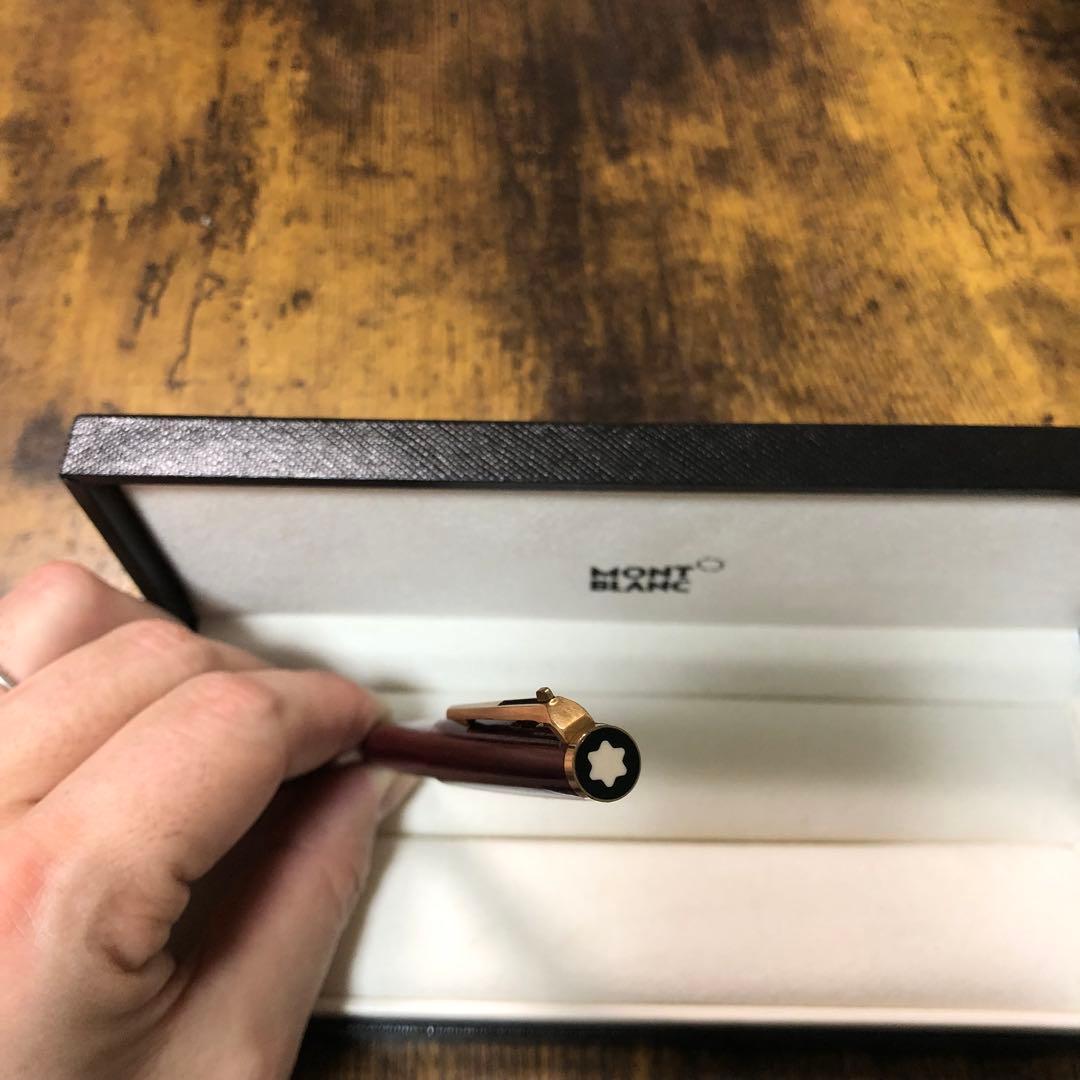 MONTBLANC ハンマートリガー ボールペン ボルドー 現行リフィル対応