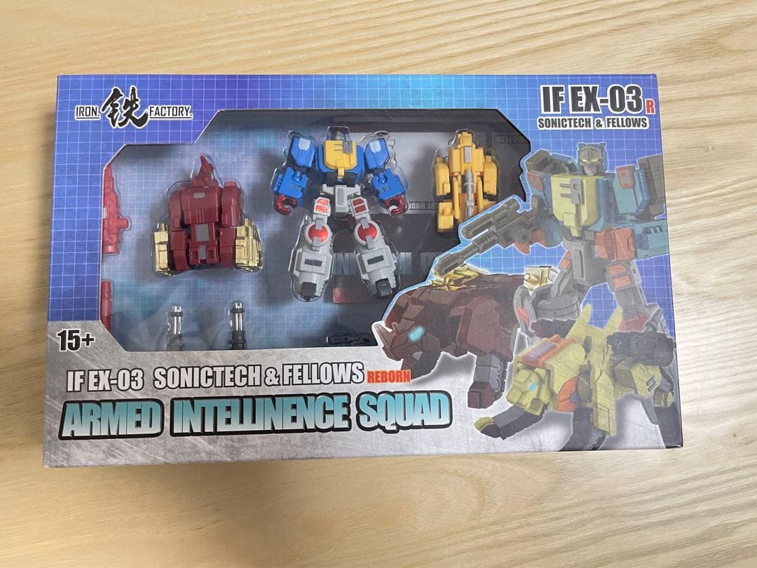 トランスフォーマー　ironfactory EX-03R ツインキャスト
