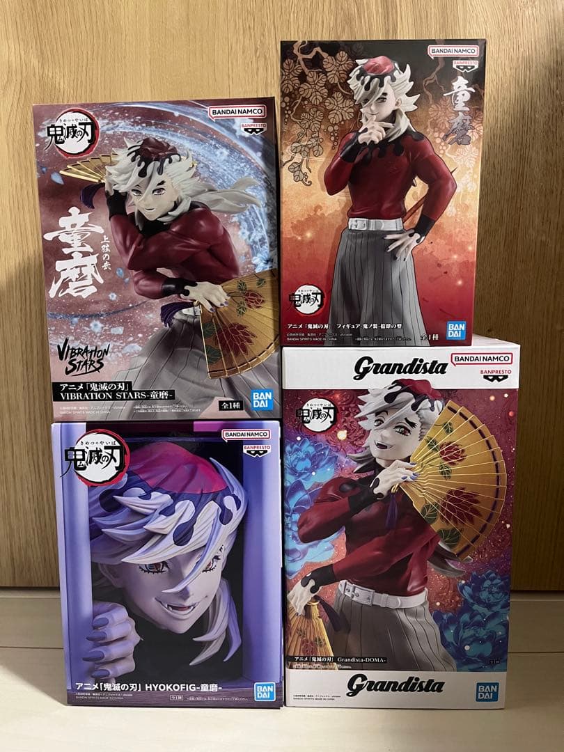 鬼滅の刃 HYOKOFIG 童磨 フィギュア 童磨 グランディスタ