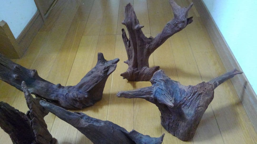 流木　10個セット　アクアリウムオブジェ