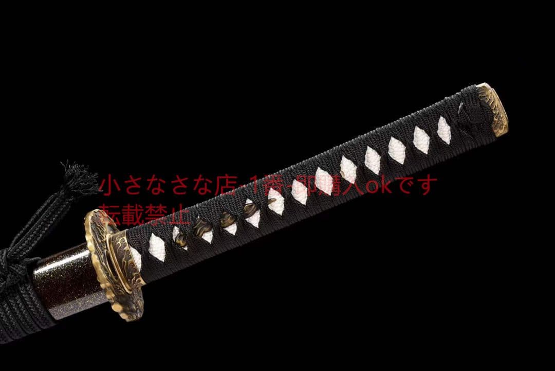 高性能サムライナイフ黒沢 古兵器 武具 刀装具 日本刀 模造刀 居合刀