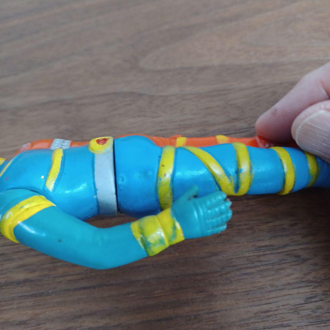 当時物タカトク製「人造人間キカイダー」希少な黒目ソフビフィギュア