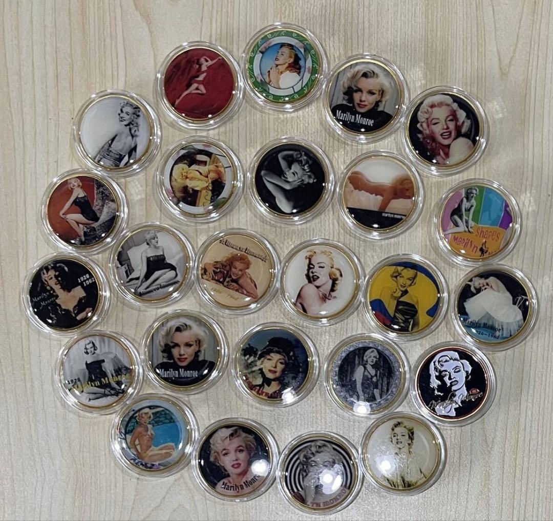 マリリンモンロー Marilyn Monroe メダル 25ヶ
