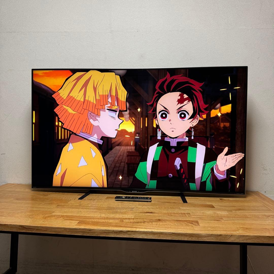 シャープ 60V型 4K 液晶テレビ AQUOS LC-60U45 動画アプリ○