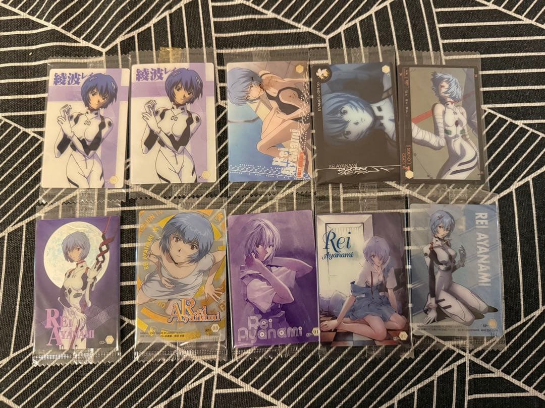 エヴァ　ウエハースカード157枚　ファイル2点