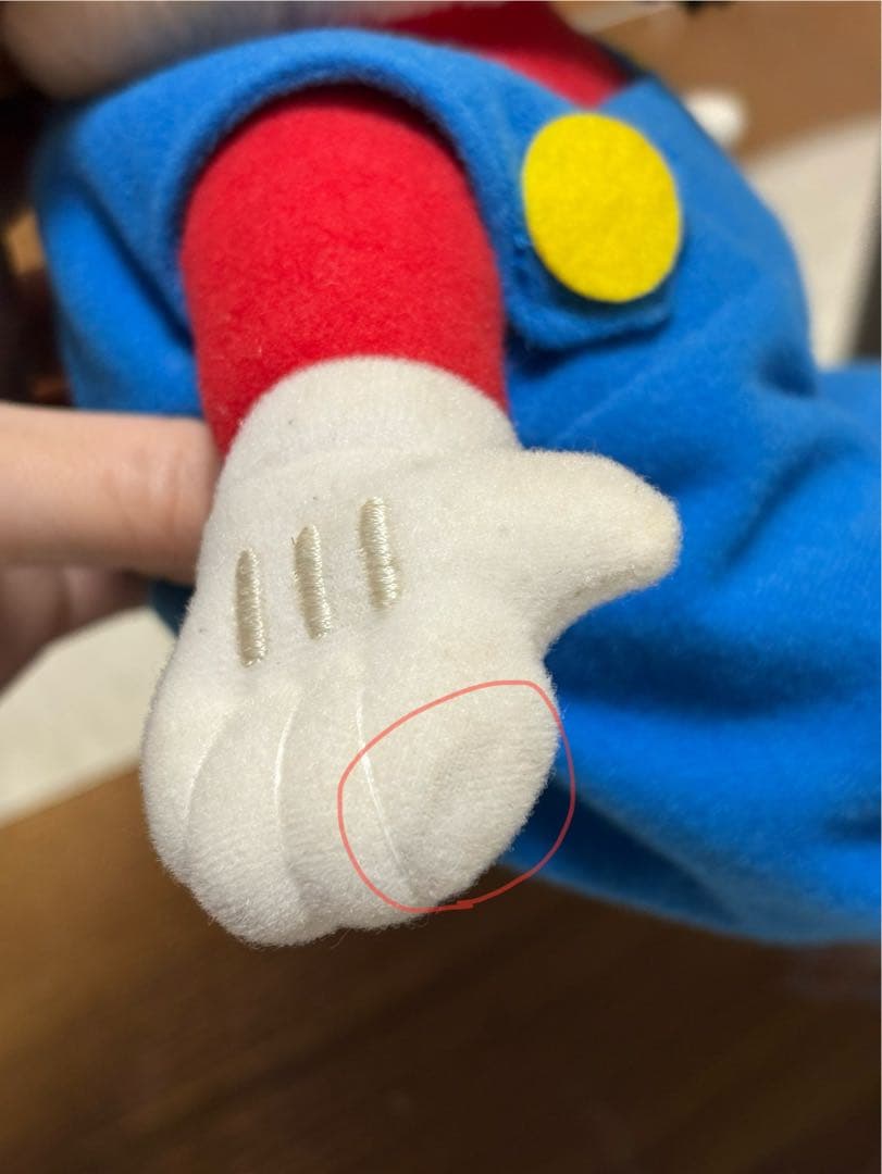 【美品】マリオパーティ5 マリオ ぬいぐるみ 三英貿易