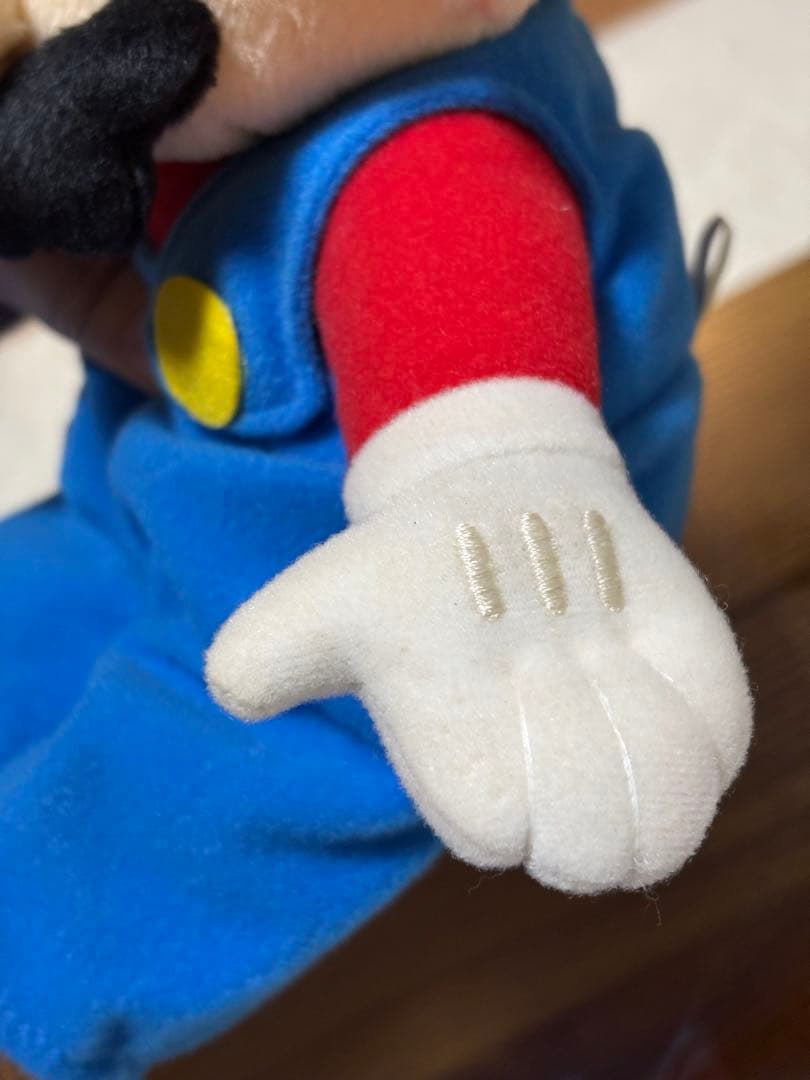 【美品】マリオパーティ5 マリオ ぬいぐるみ 三英貿易