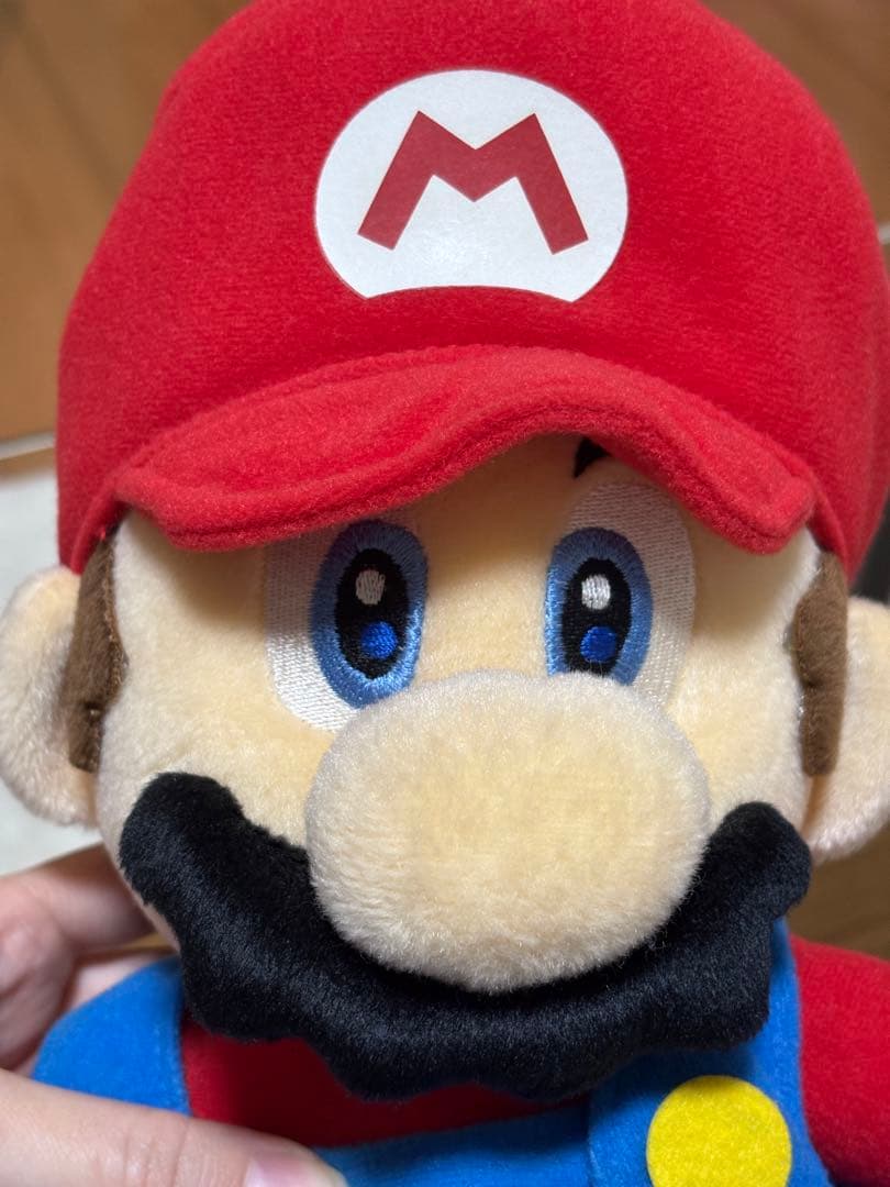 【美品】マリオパーティ5 マリオ ぬいぐるみ 三英貿易